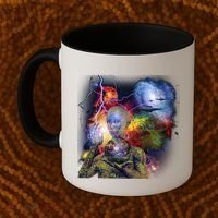 Alien Ufo In Space Coffee Mug thumb 2