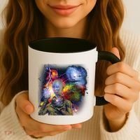Alien Ufo In Space Coffee Mug thumb 3