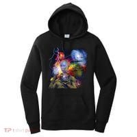 Alien Ufo In Space Women's Hoodie thumb 0