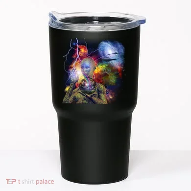 Alien Ufo In Space Tumbler