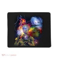 Alien Ufo In Space Mousepad thumb 0