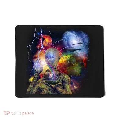 Alien Ufo In Space Mousepad