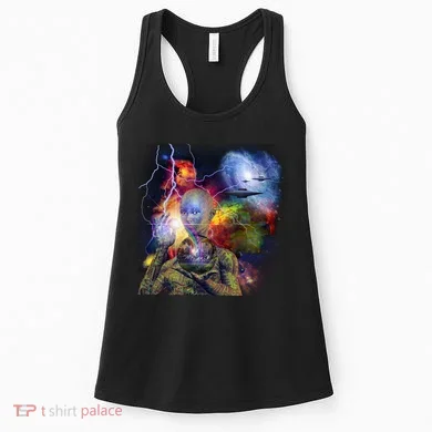 Alien Ufo In Space Women's Tank Top