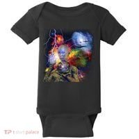 Alien Ufo In Space Baby Bodysuit thumb 0
