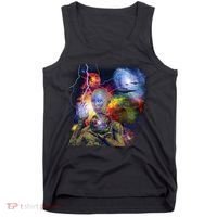 Alien Ufo In Space Tank Top thumb 0