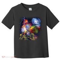 Alien Ufo In Space Toddler T-Shirt thumb 0