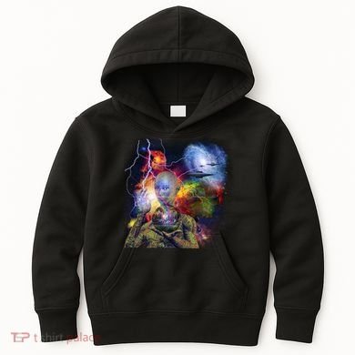 Alien Ufo In Space Kids Hoodie