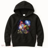 Alien Ufo In Space Kids Hoodie thumb 0