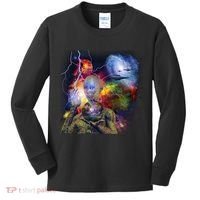Alien Ufo In Space Kids Long Sleeve Shirt thumb 0