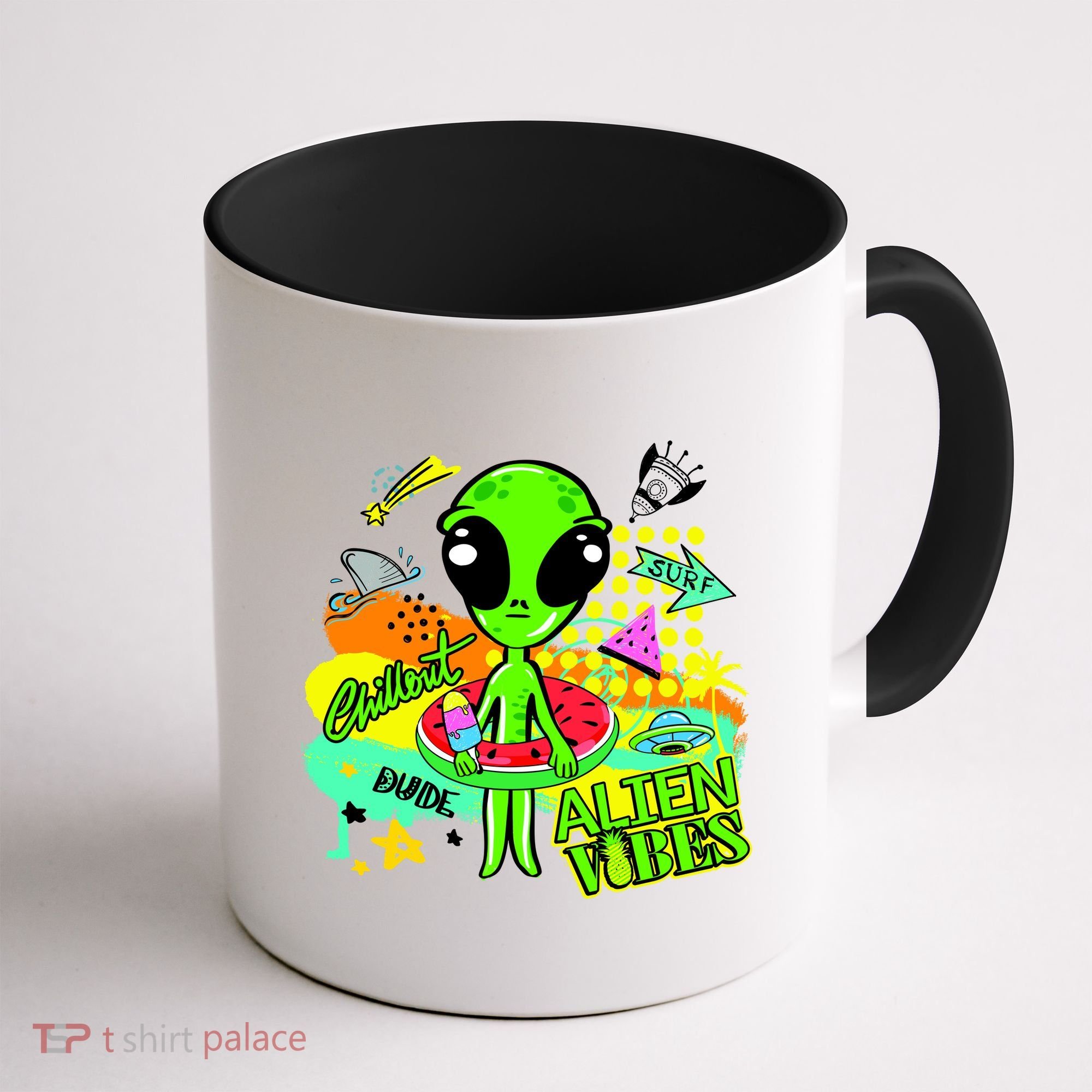 Alien Vibes Summertime Coffee Mug