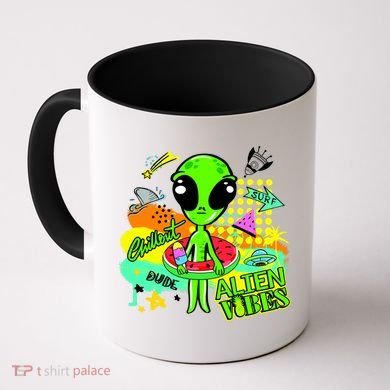 Alien Vibes Summertime Coffee Mug