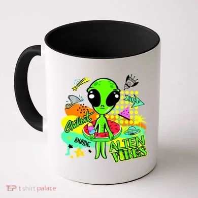 Alien Vibes Summertime Coffee Mug