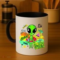 Alien Vibes Summertime Coffee Mug thumb 4