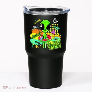 Alien Vibes Summertime Tumbler