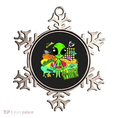 Alien Vibes Summertime Ornament
