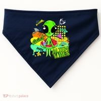 Alien Vibes Summertime USA-Made Doggie Bandana thumb 0