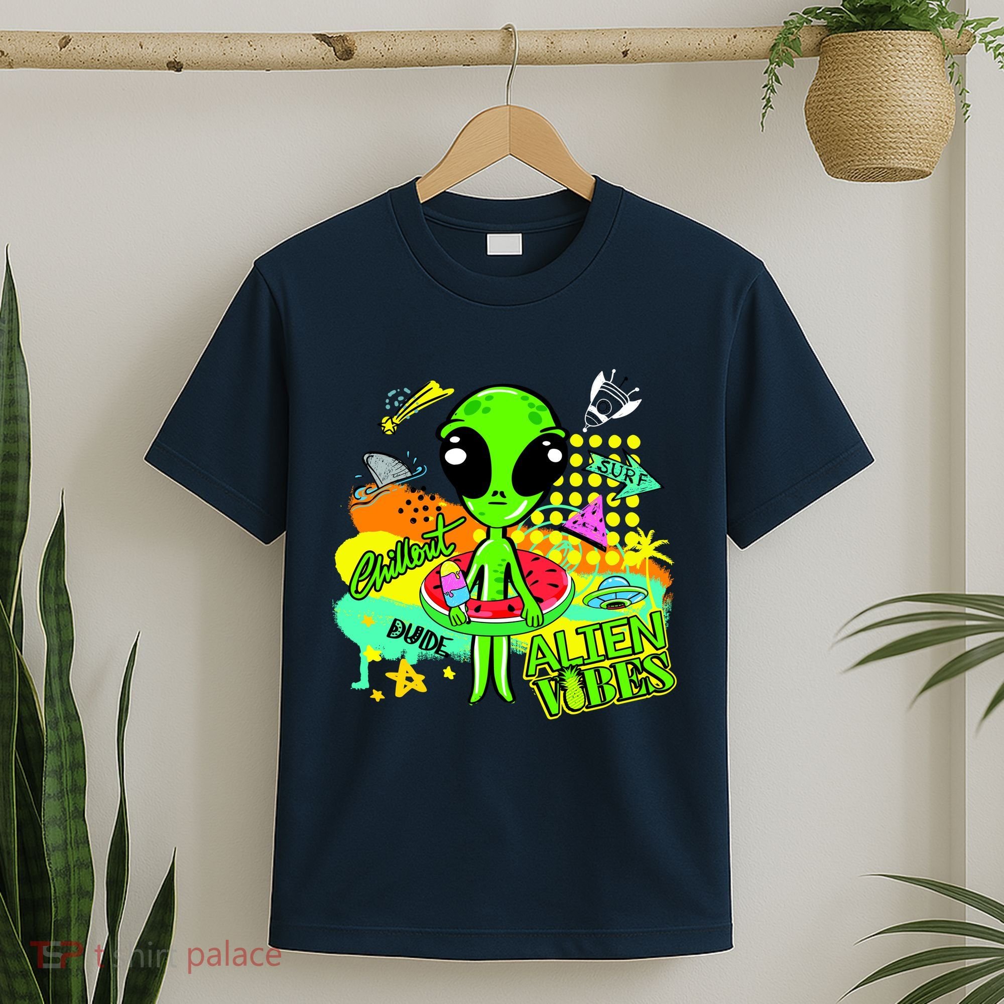 Alien Vibes Summertime T-Shirt