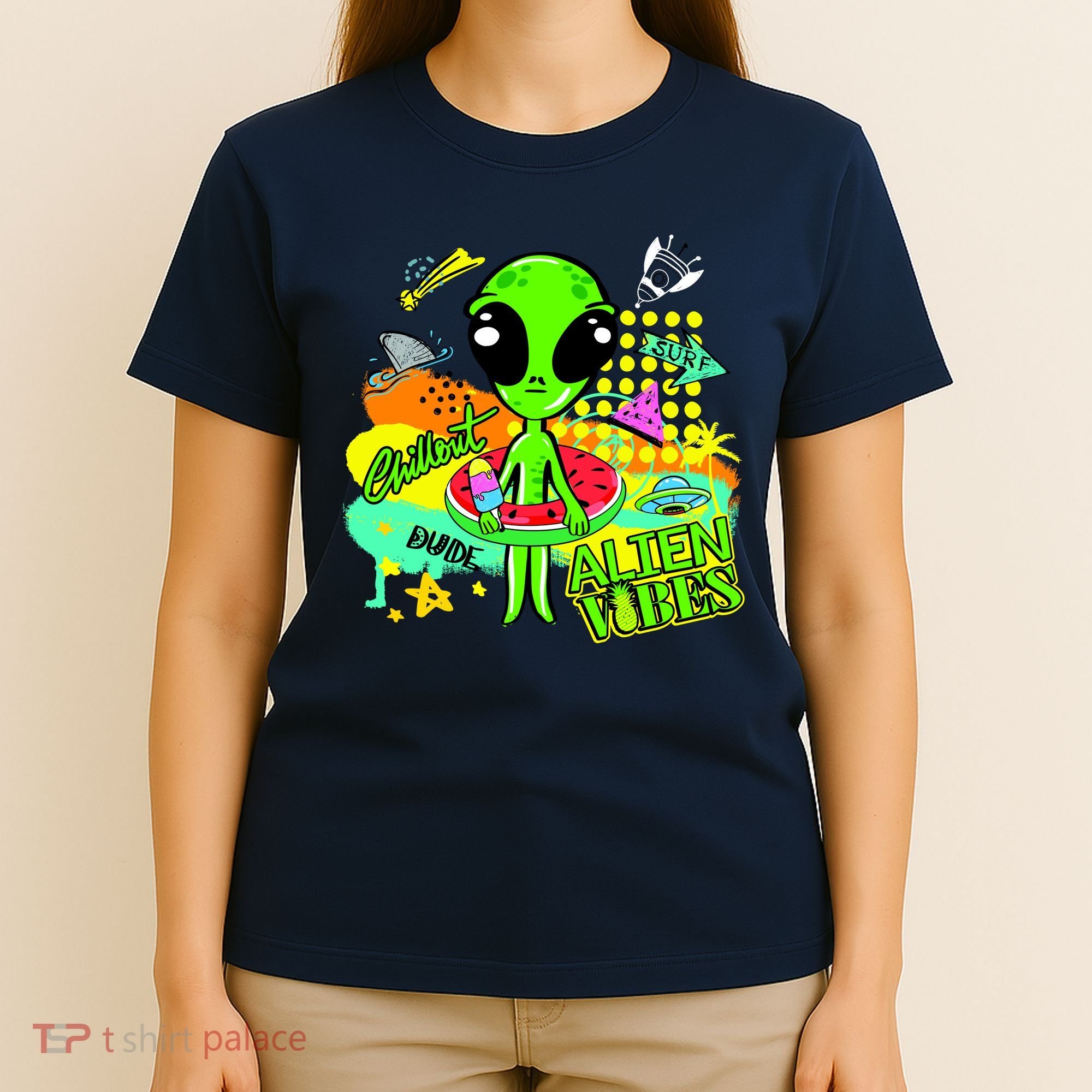 Alien Vibes Summertime T-Shirt