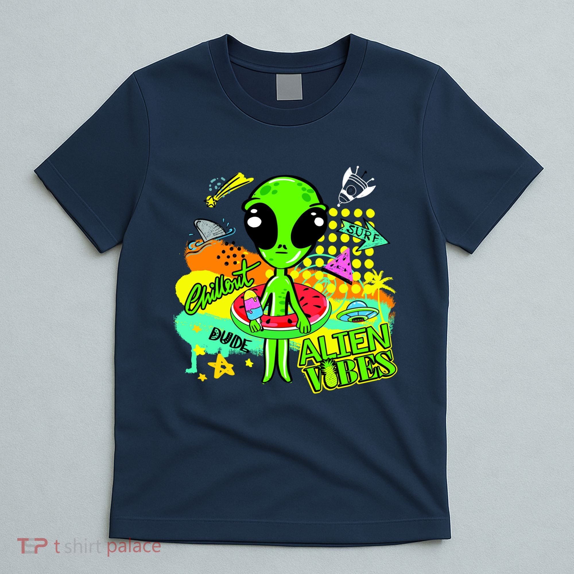 Alien Vibes Summertime T-Shirt