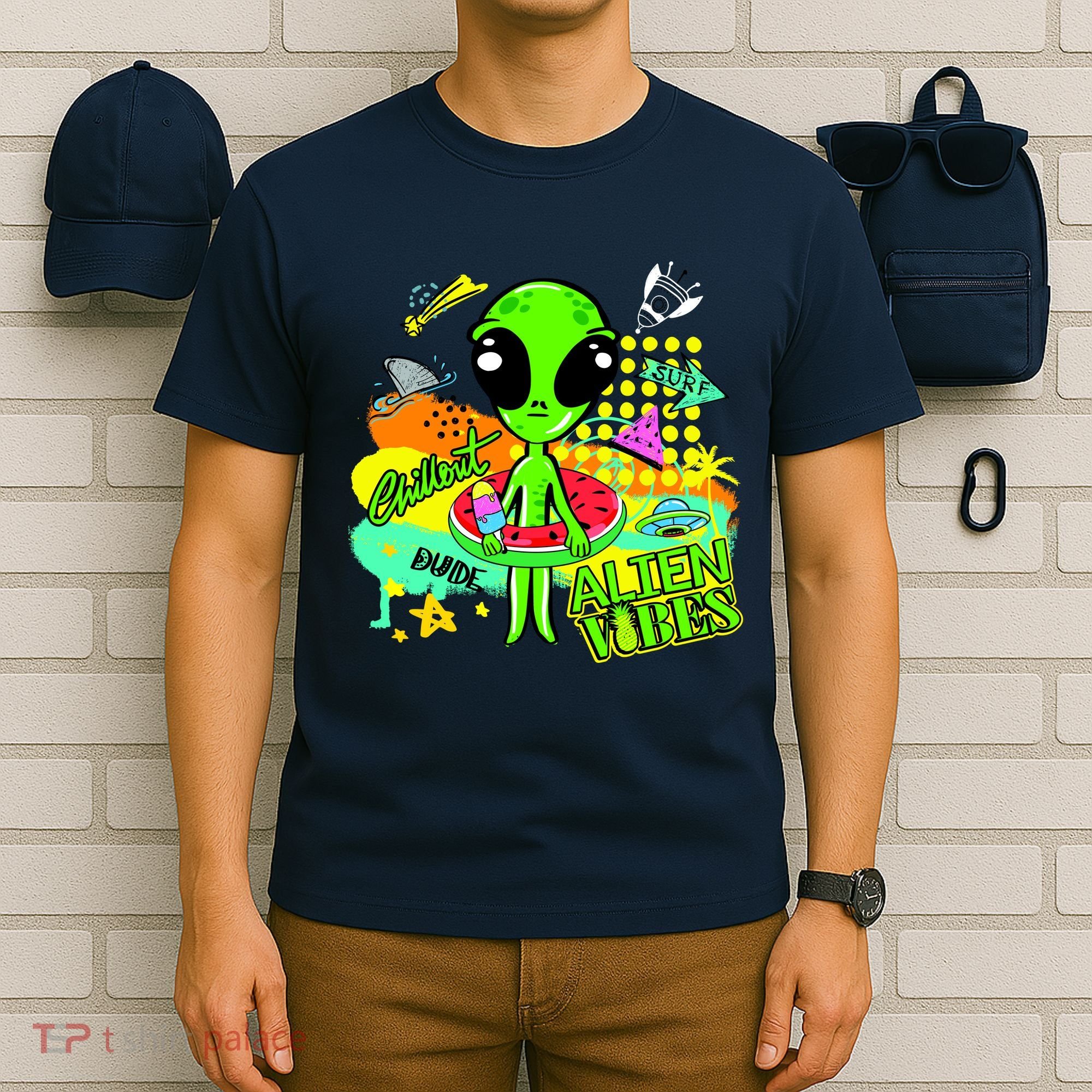 Alien Vibes Summertime T-Shirt