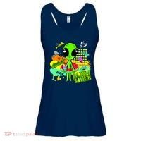 Alien Vibes Summertime Ladies Essential Flowy Tank thumb 0