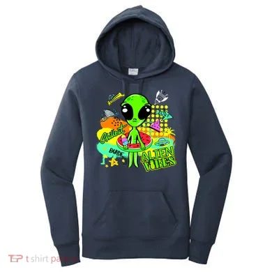 Alien Vibes Summertime Women's Hoodie