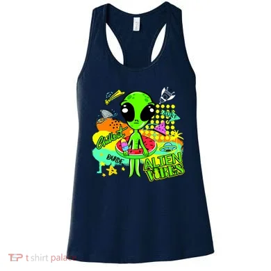 Alien Vibes Summertime Women's Tank Top