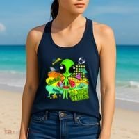 Alien Vibes Summertime Women's Tank Top thumb 2