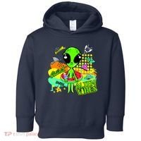 Alien Vibes Summertime Toddler Hoodie thumb 0