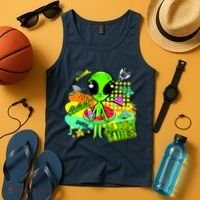 Alien Vibes Summertime Tank Top thumb 4