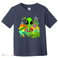 Alien Vibes Summertime Toddler T-Shirt thumb 0