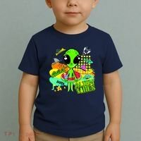 Alien Vibes Summertime Toddler T-Shirt thumb 2