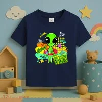 Alien Vibes Summertime Toddler T-Shirt thumb 3