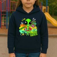 Alien Vibes Summertime Kids Hoodie thumb 3