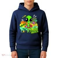Alien Vibes Summertime Kids Hoodie thumb 4