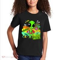 Alien Vibes Summertime Kids T-Shirt thumb 2