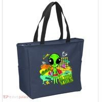 Alien Vibes Summertime Tote Bag thumb 2