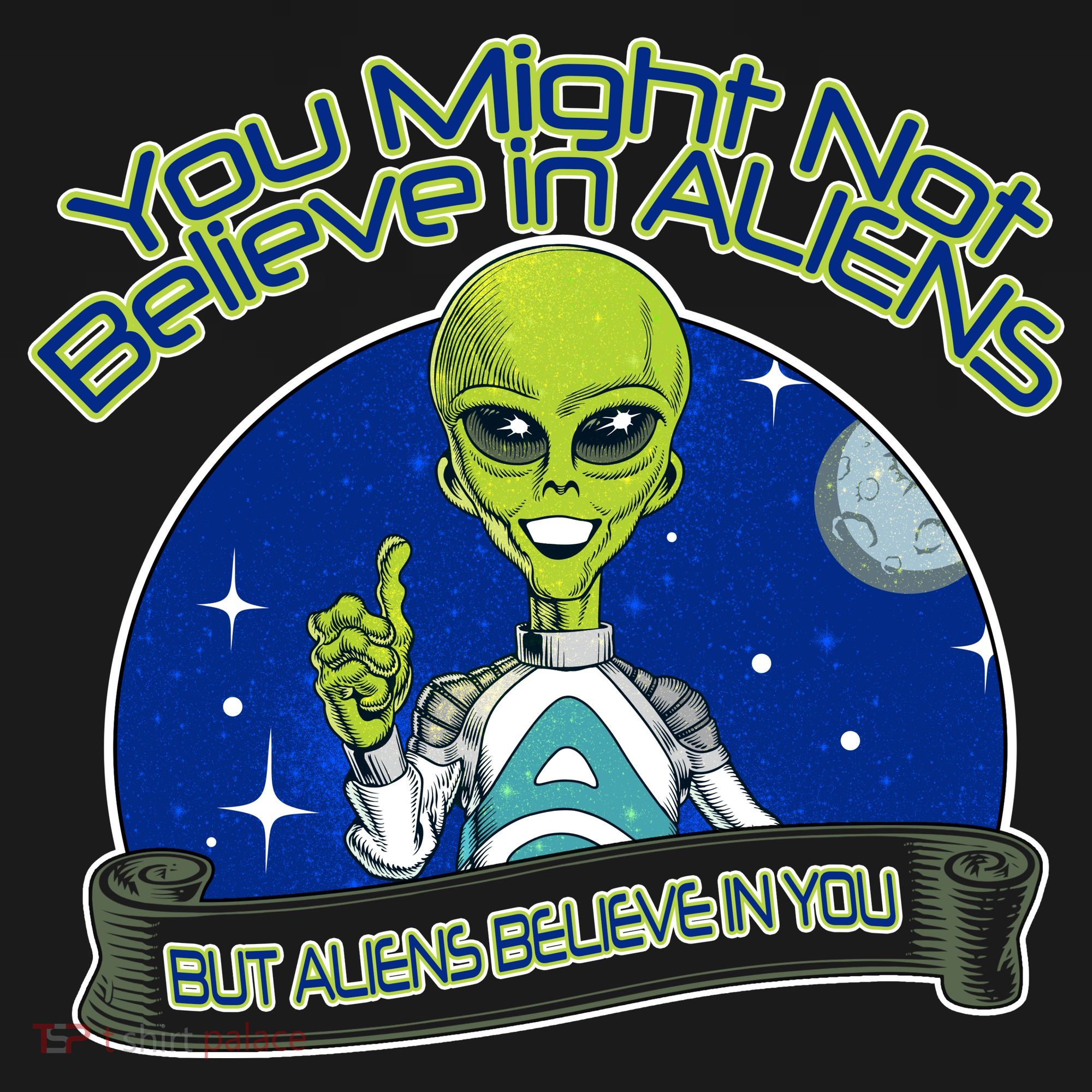 Aliens Believe In You Backpack