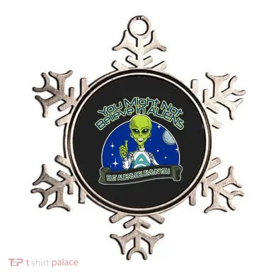 Aliens Believe In You Ornament