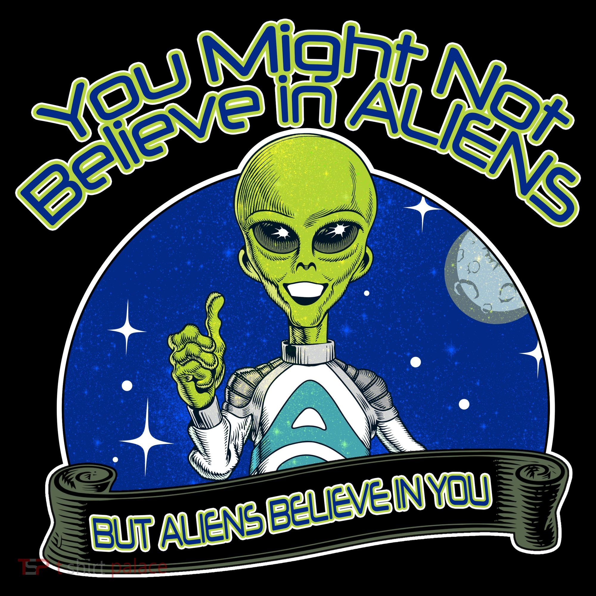 Aliens Believe In You Ornament