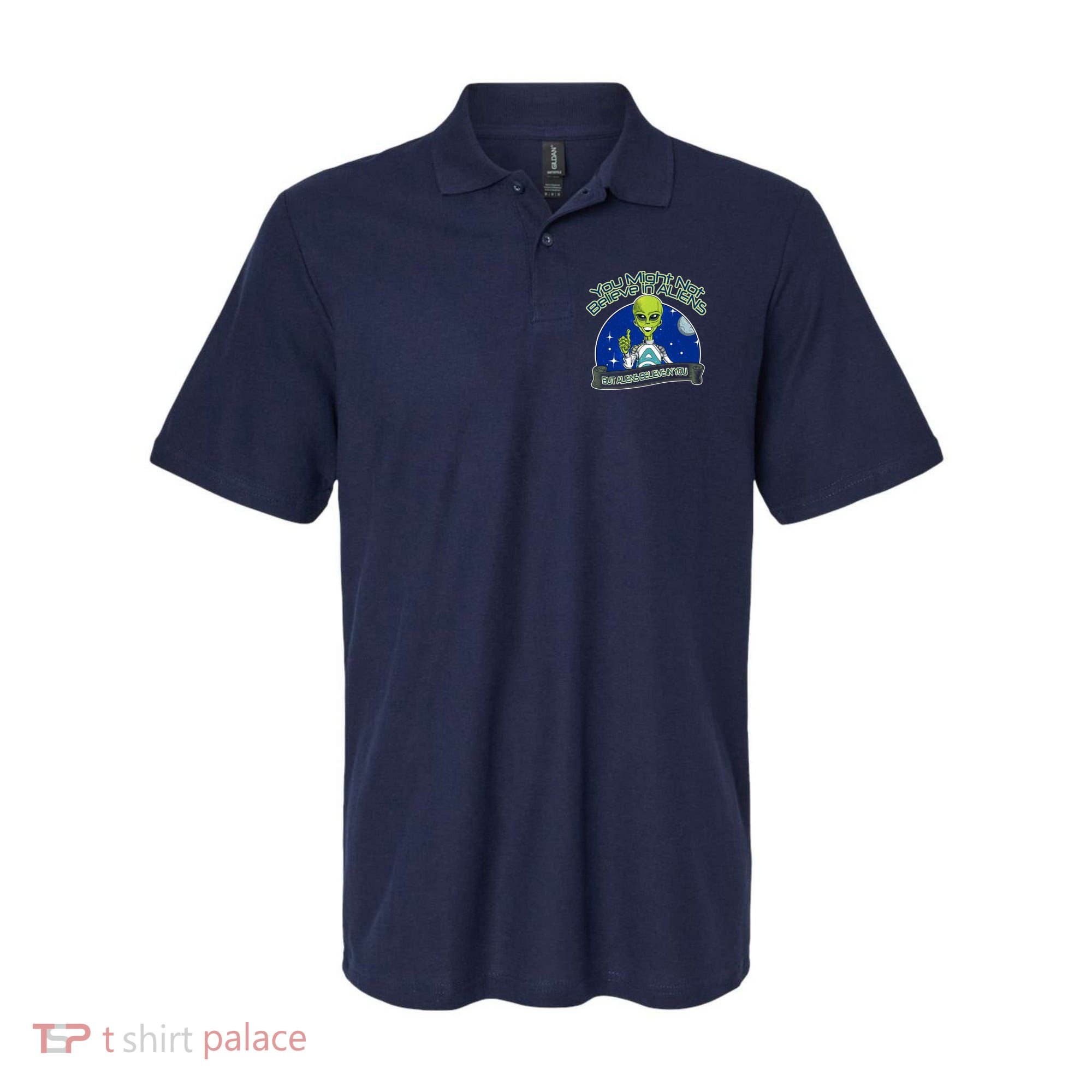 Aliens Believe In You Polo