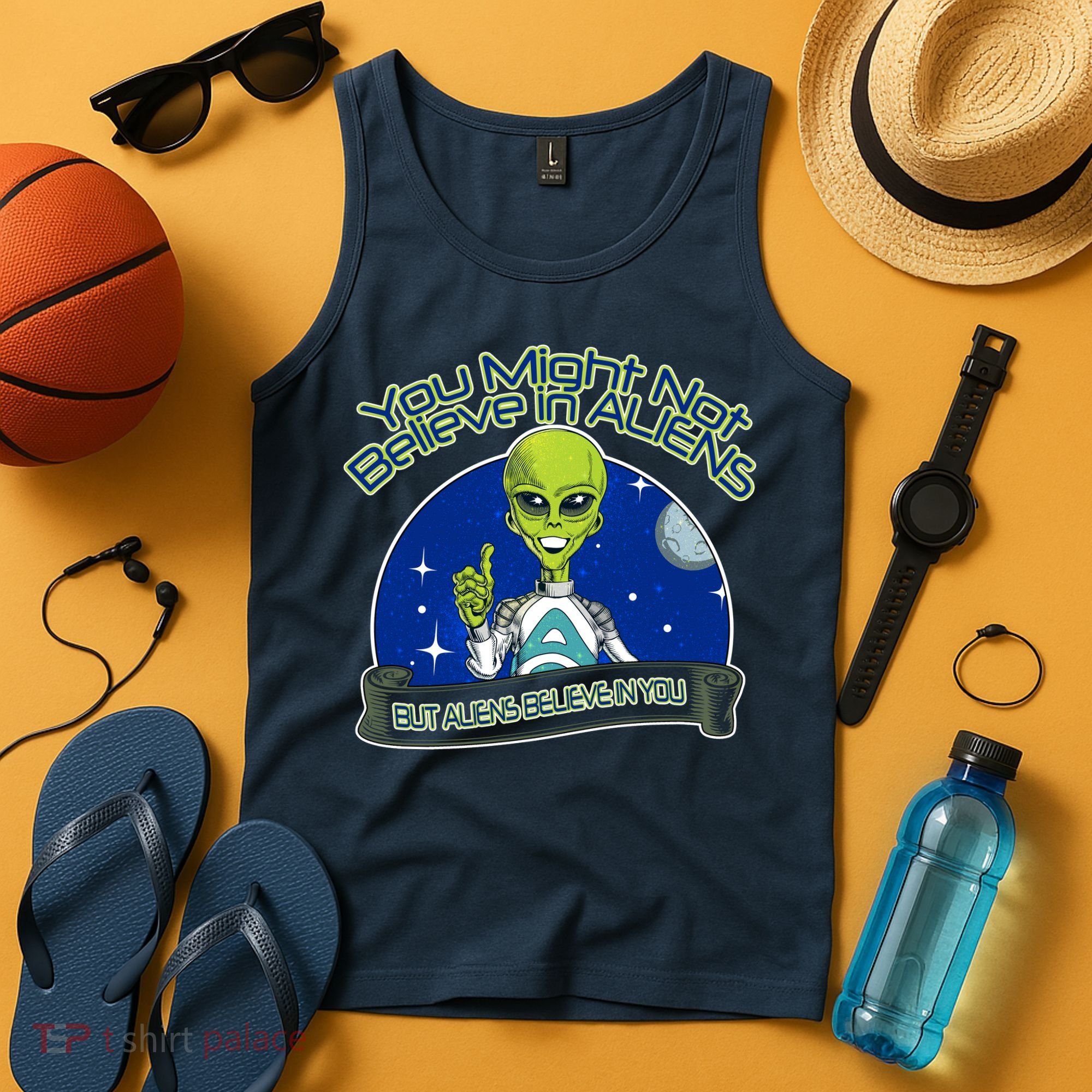 Aliens Believe In You Tank Top