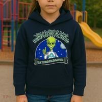 Aliens Believe In You Kids Hoodie thumb 3