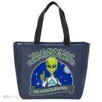 Aliens Believe In You Tote Bag thumb 0