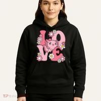 Axolotl Love Kawaii Axolotl Lover Hoodie thumb 5
