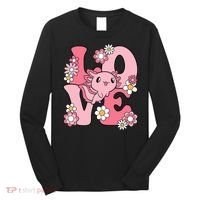 Axolotl Love Kawaii Axolotl Lover Long Sleeve Shirt thumb 0