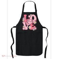 Axolotl Love Kawaii Axolotl Lover Apron thumb 0