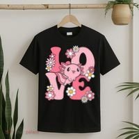 Axolotl Love Kawaii Axolotl Lover T-Shirt thumb 2