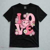Axolotl Love Kawaii Axolotl Lover T-Shirt thumb 5