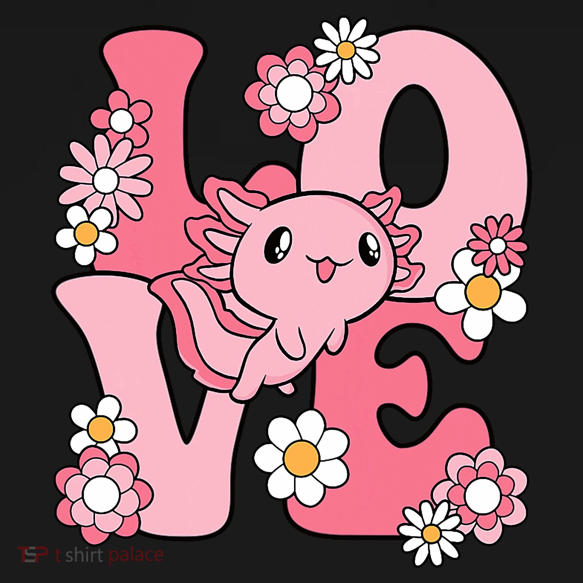 Axolotl Love Kawaii Axolotl Lover T-Shirt